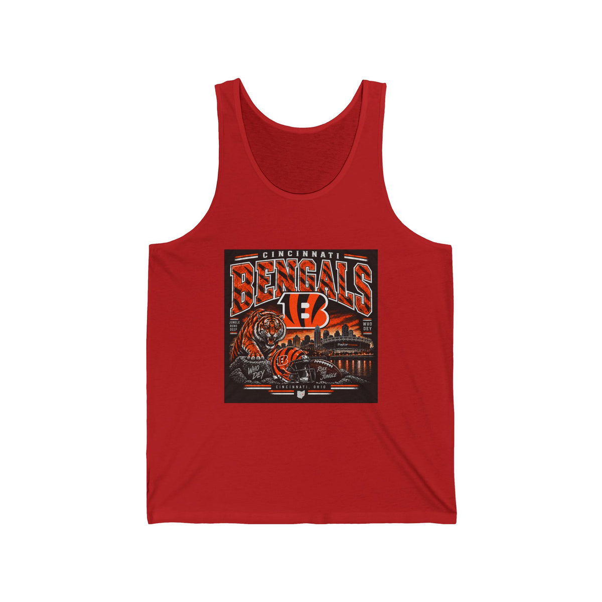 Cincinnati Bengals Jungle Reign - Athletic Tank