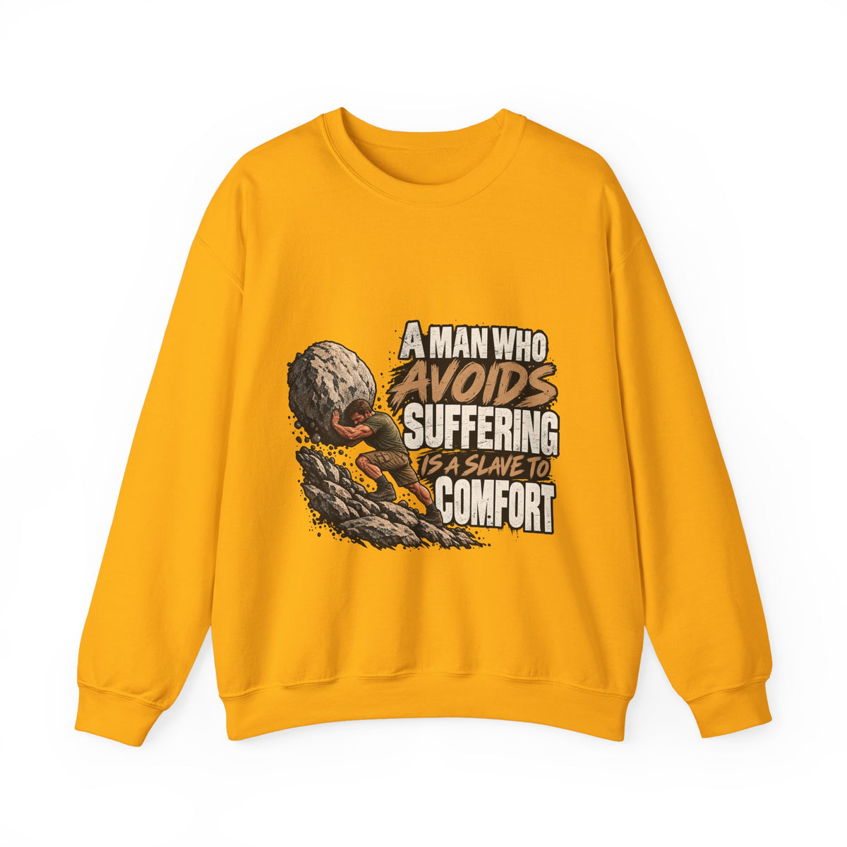 A Man Who Avoids Suffering - Crewneck Sweatshirt