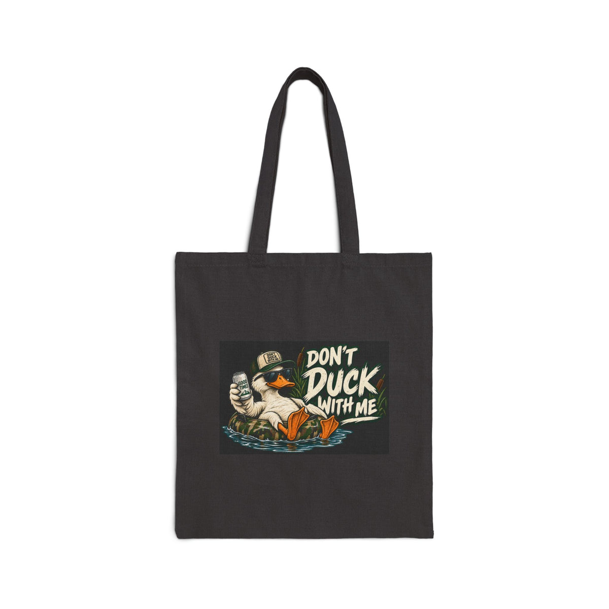 Duck With Me Camo - Canvas Tote