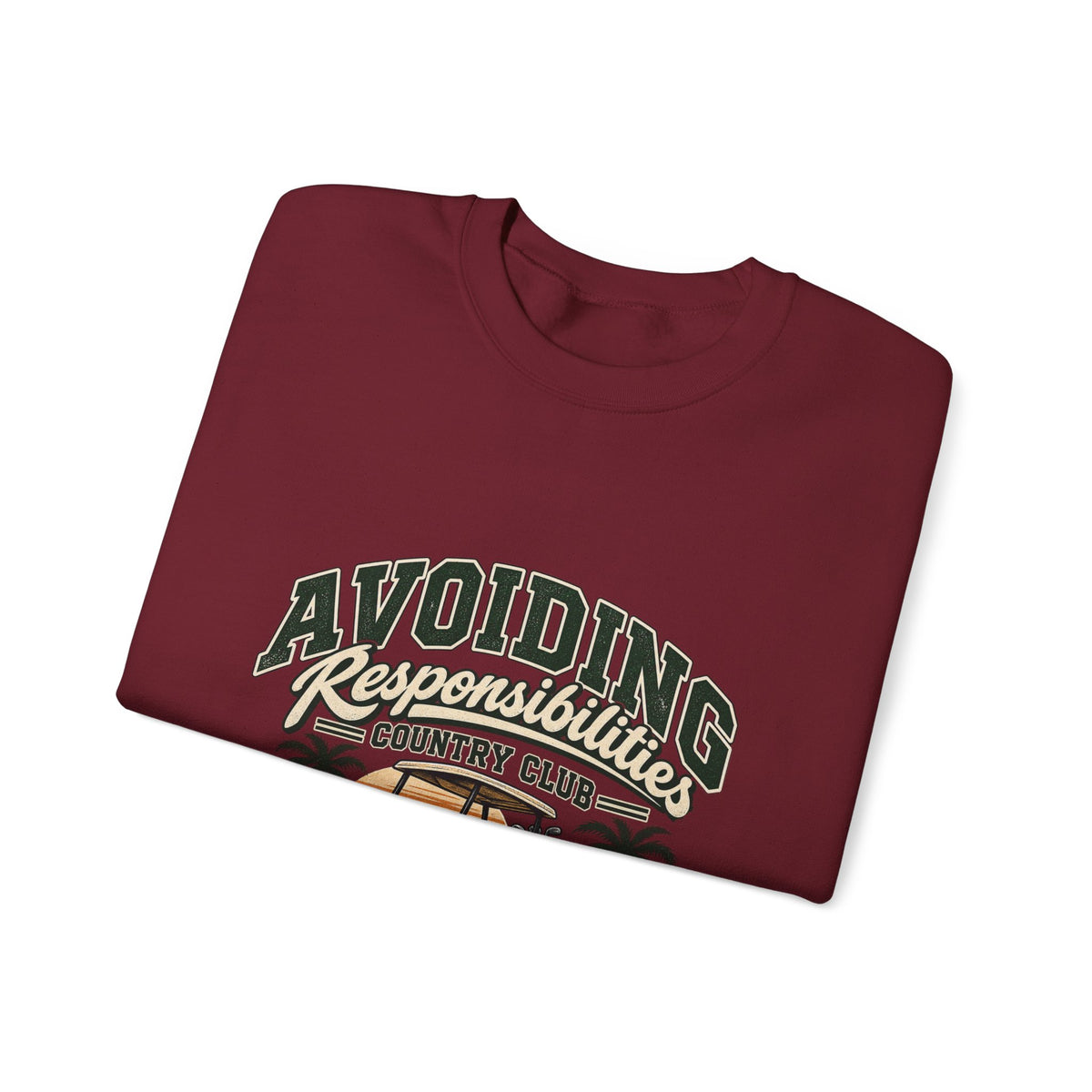 Avoiding Responsibility Country Club - Crewneck Sweatshirt