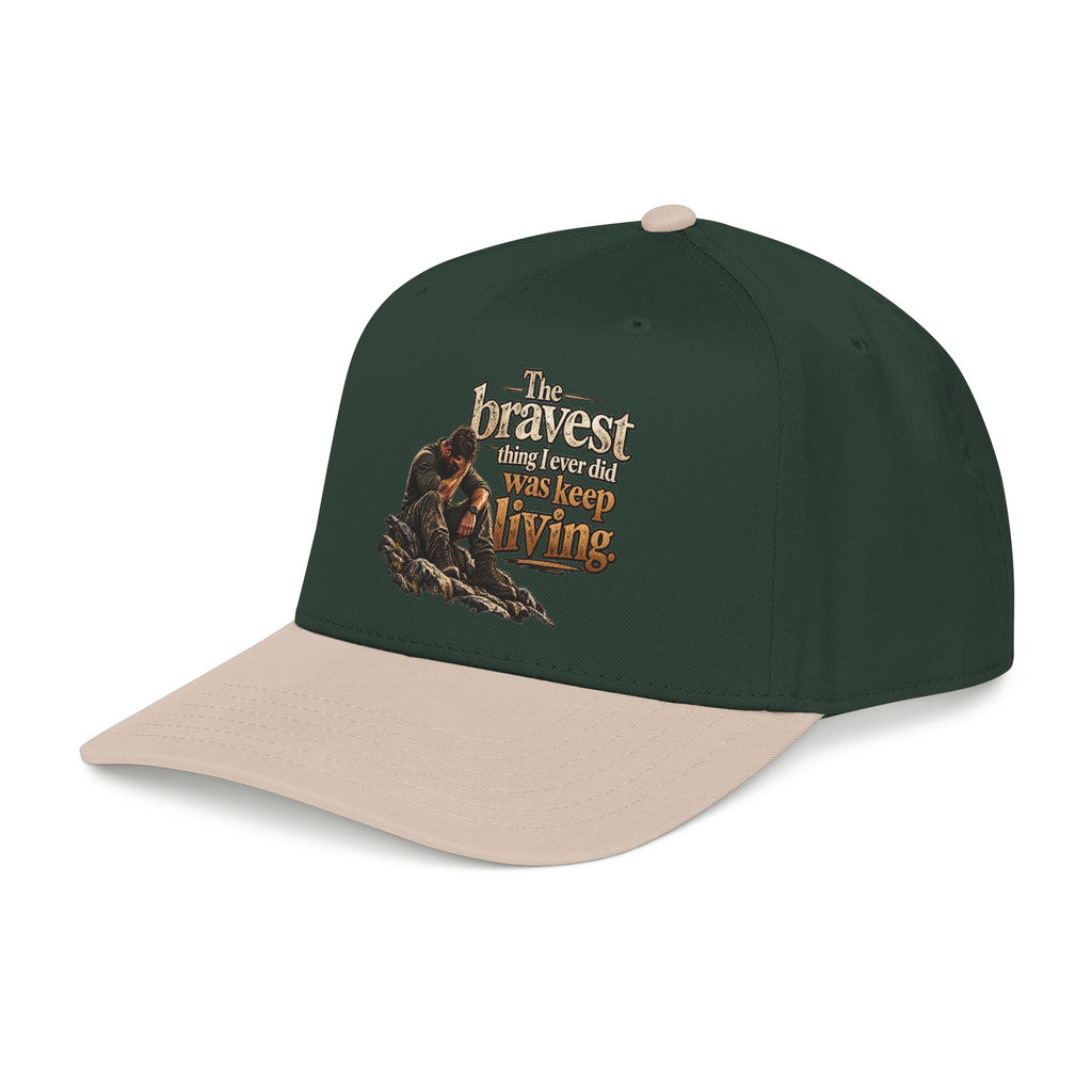 The Bravest Thing I Ever Did Was Keep Living - OTTO Baseball Hat