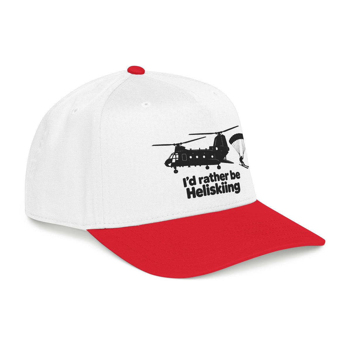 Id Rather Be Heliskiing - OTTO Baseball Hat