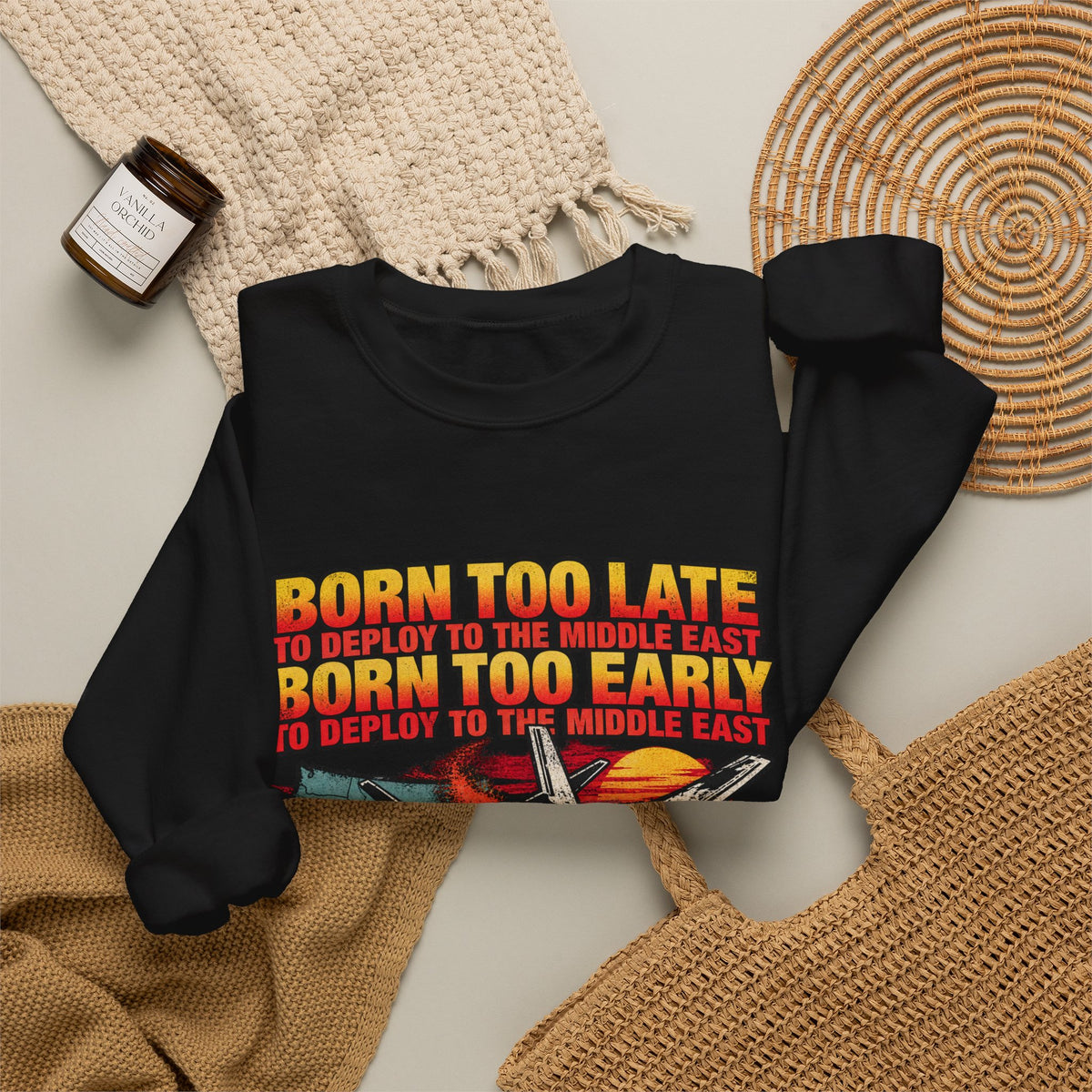 Desert Deployment Tee - Crewneck Sweatshirt