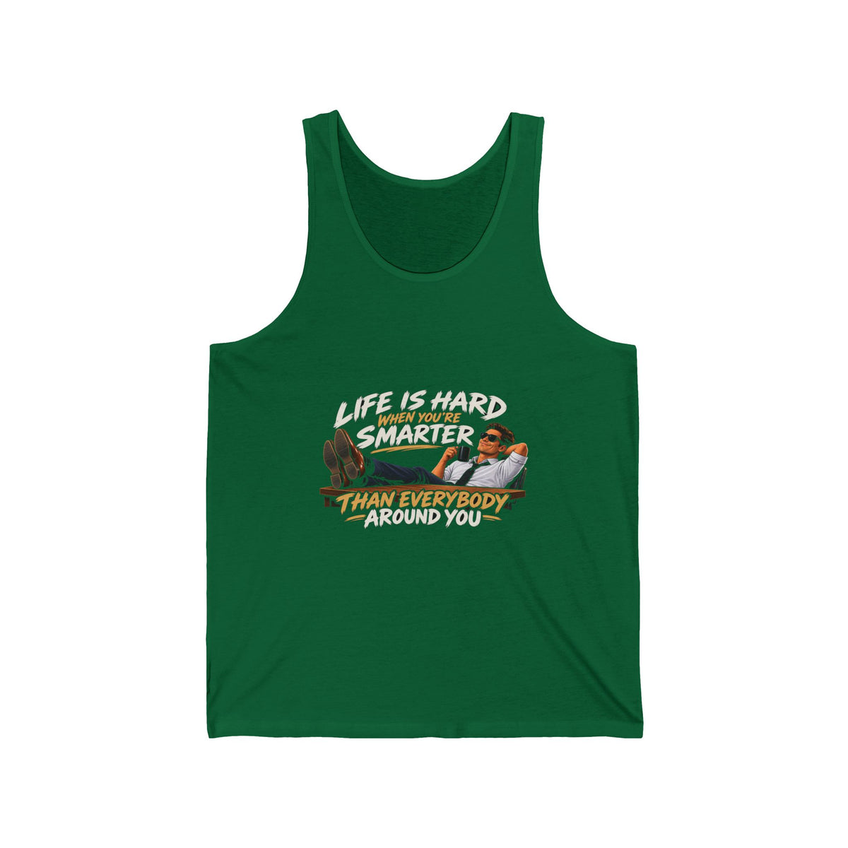 Smarter Than Everybody - Athletic Tank