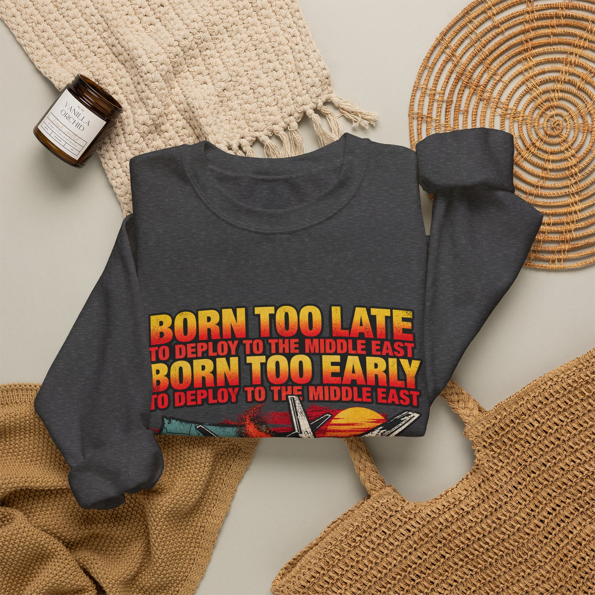 Desert Deployment Tee - Crewneck Sweatshirt