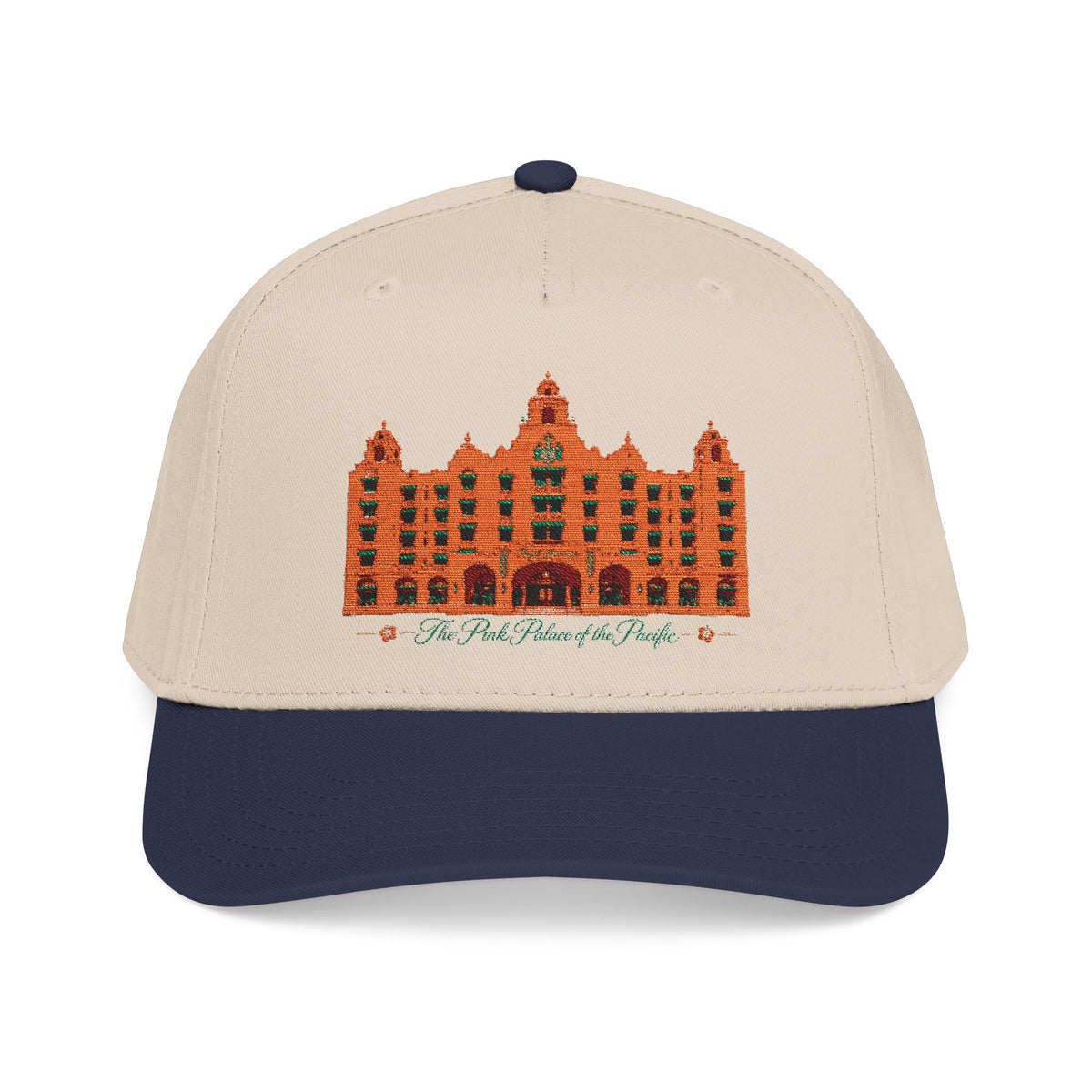 The Pink Palace of the Pacific - OTTO Baseball Hat