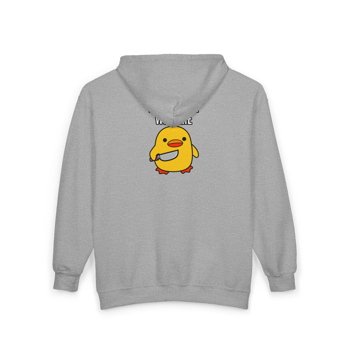 Duck With Me - Full-Zip Hooded Sweatshirt