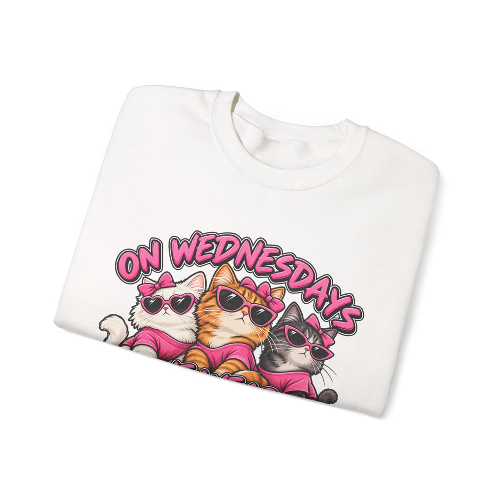 On Wednesdays We Wear Pink - Crewneck Sweatshirt