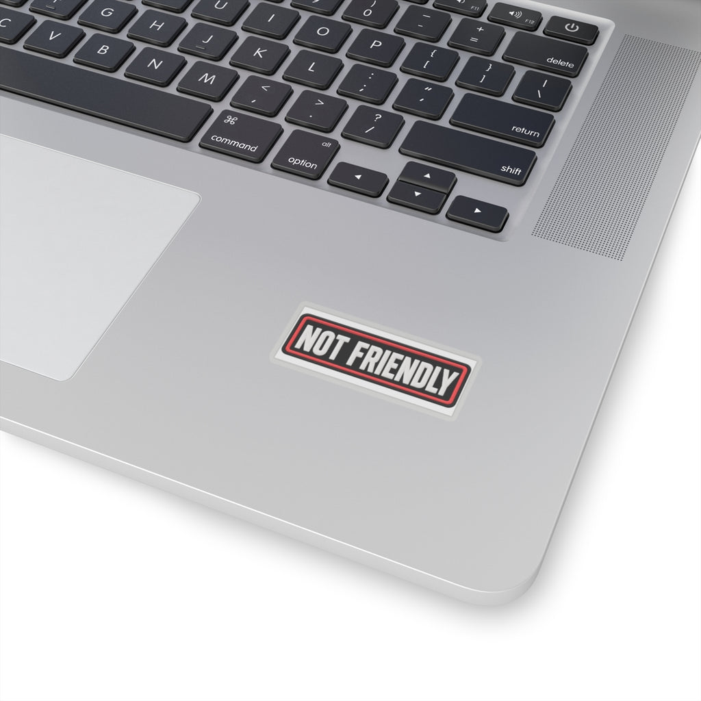 Not Friendly - Service Dog Patch - Kiss-Cut Sticker