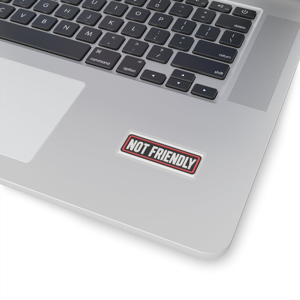 Not Friendly - Service Dog Patch - Kiss-Cut Sticker