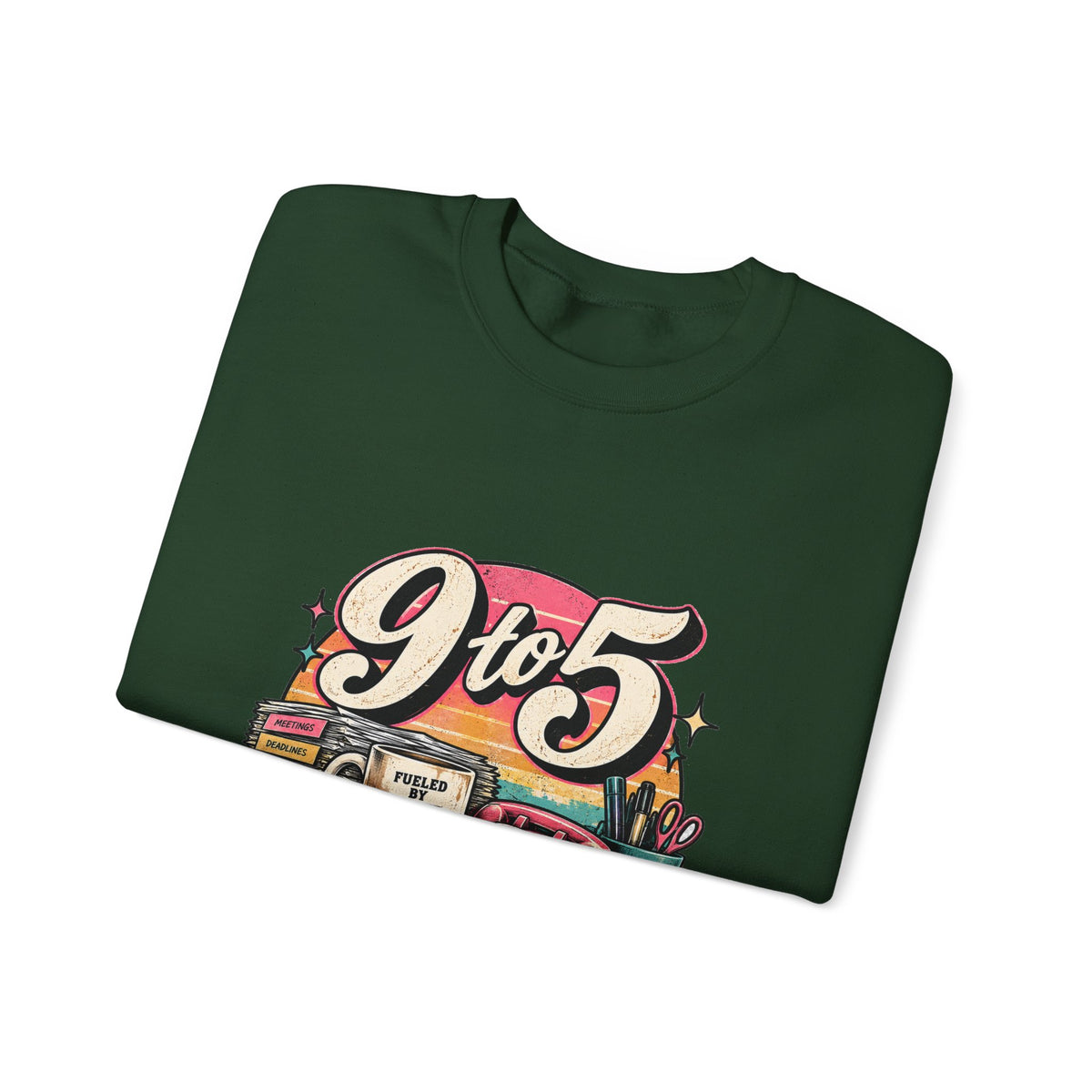 9to5 Make the World Go Round - Crewneck Sweatshirt