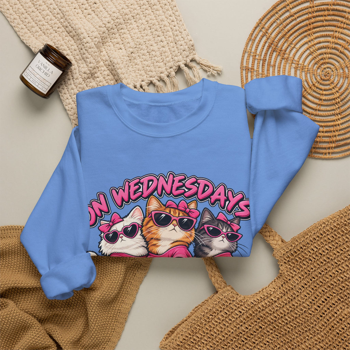 On Wednesdays We Wear Pink - Crewneck Sweatshirt