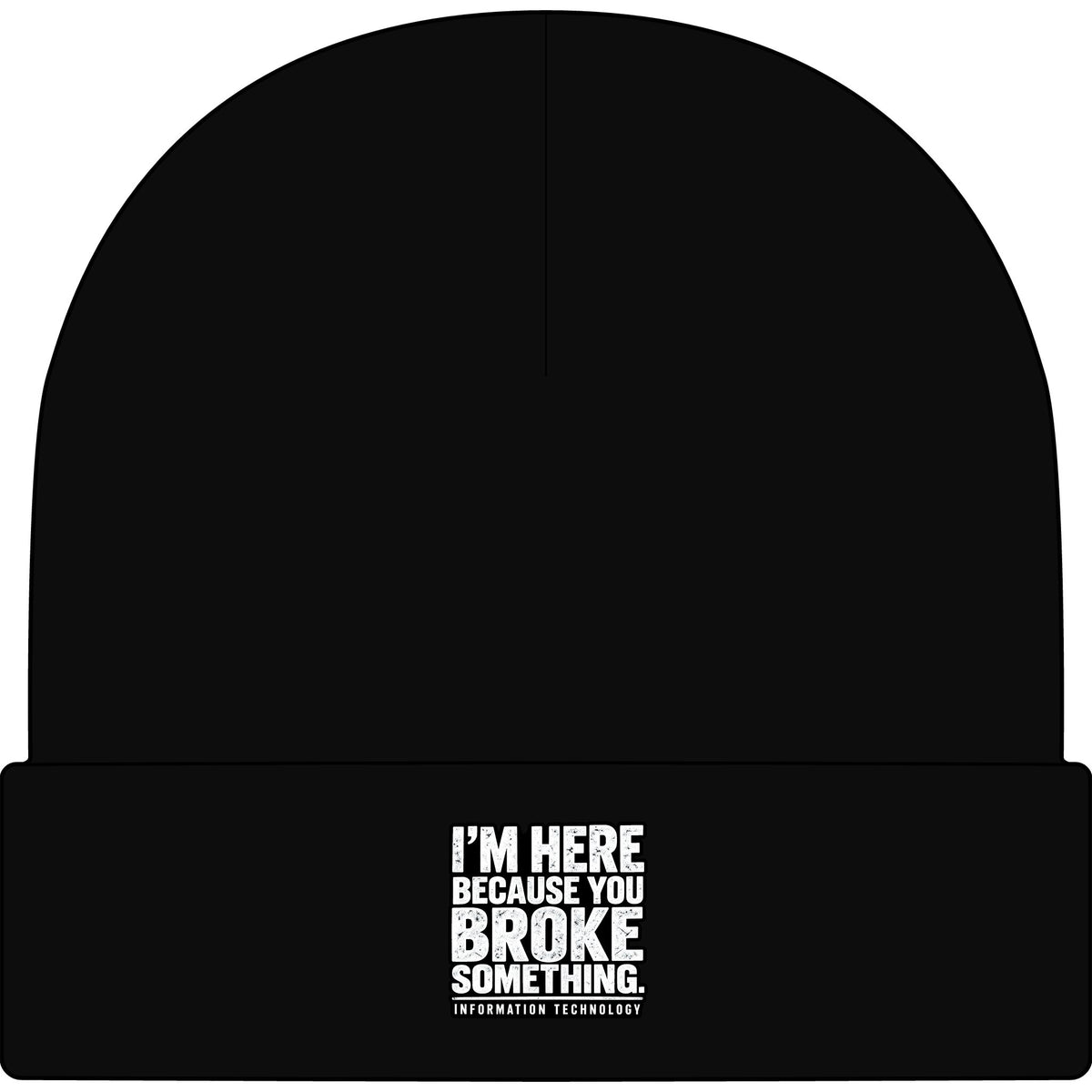 Broke Something - AS Colour 1107 Cuff Beanie