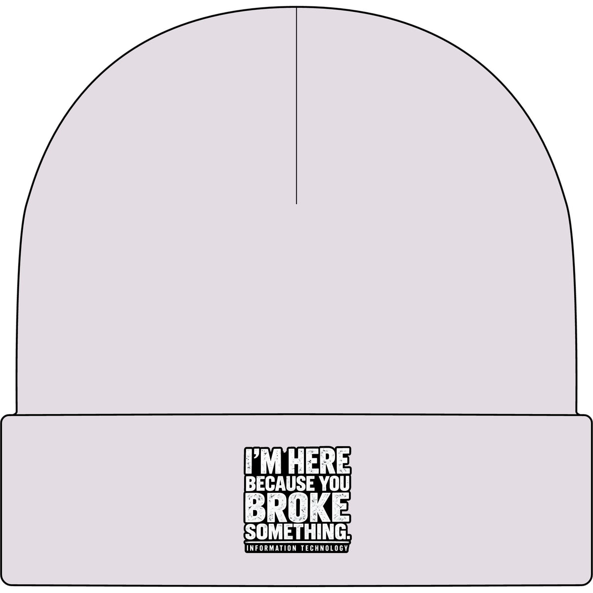 Broke Something - AS Colour 1107 Cuff Beanie