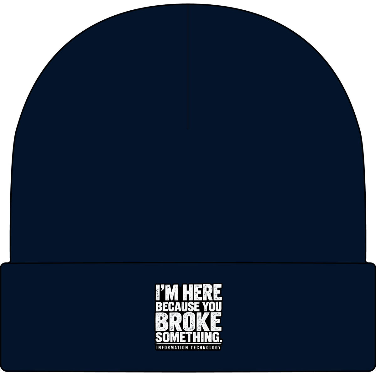 Broke Something - AS Colour 1107 Cuff Beanie