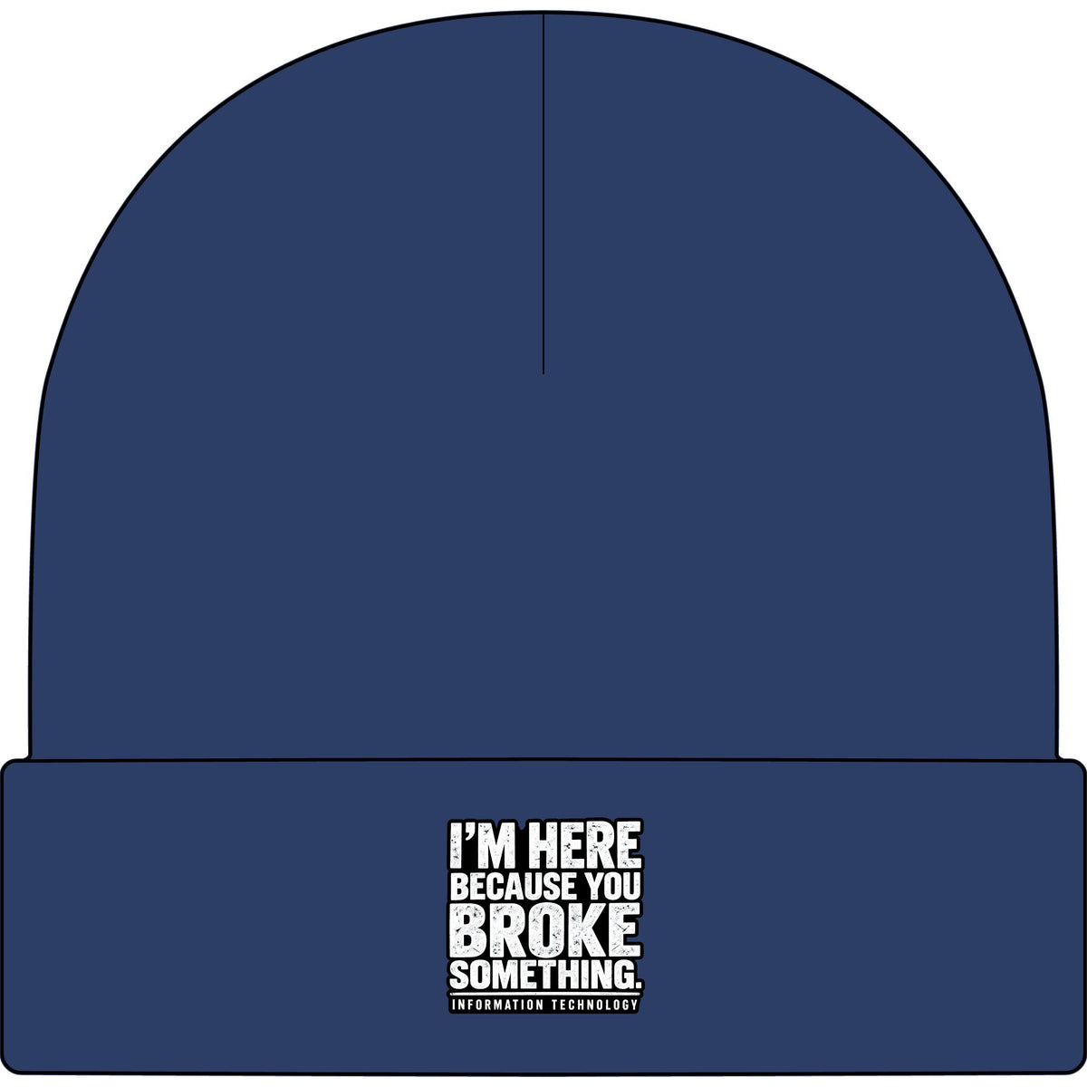 Broke Something - AS Colour 1107 Cuff Beanie