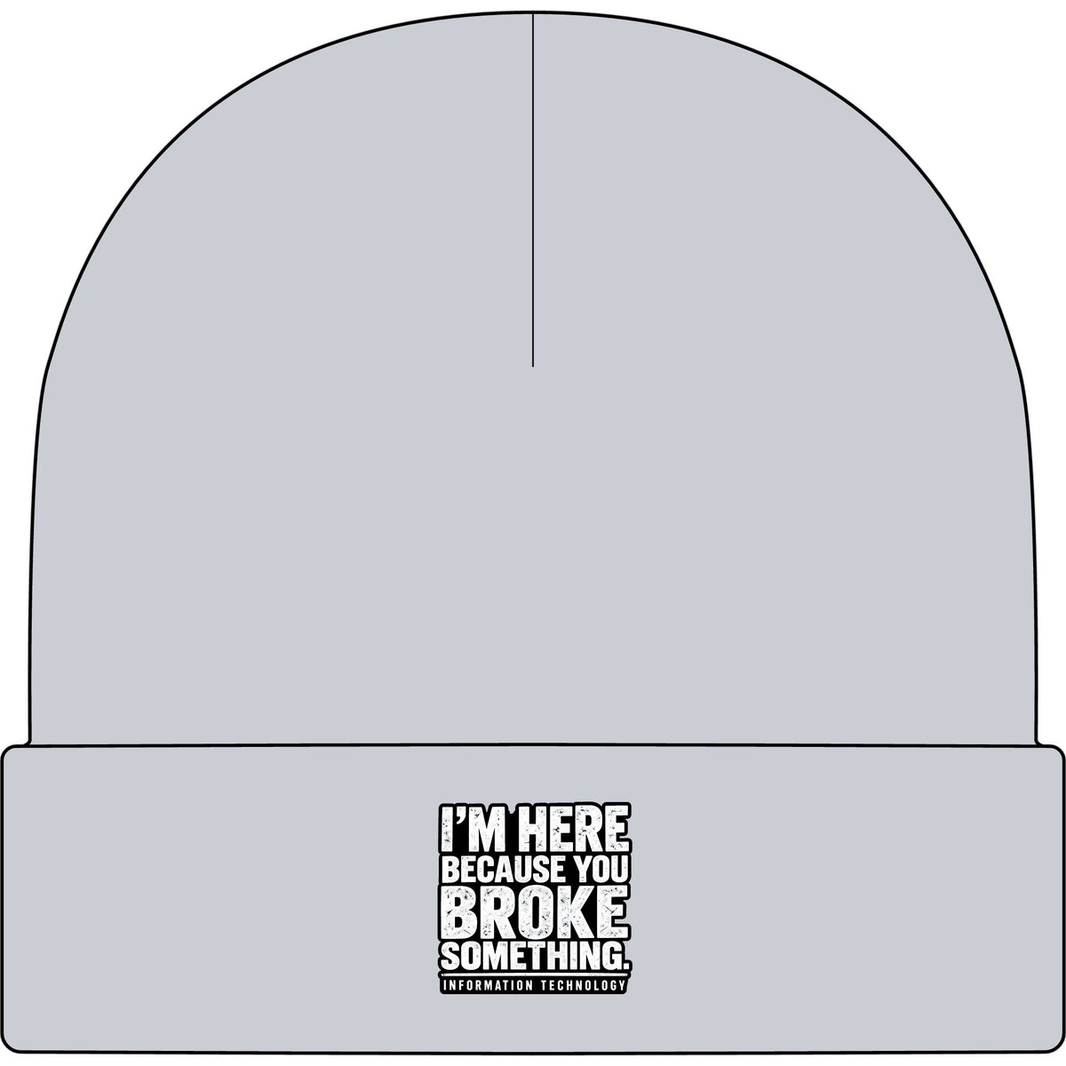 Broke Something - AS Colour 1107 Cuff Beanie