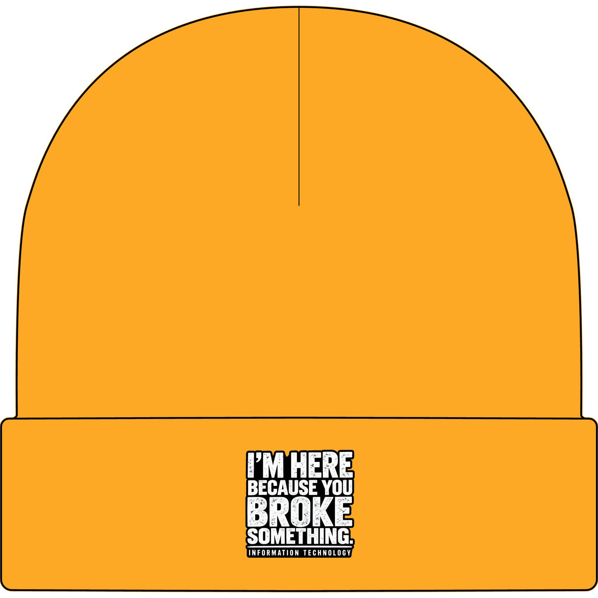 Broke Something - AS Colour 1107 Cuff Beanie