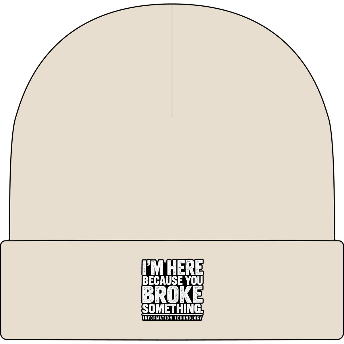 Broke Something - AS Colour 1107 Cuff Beanie
