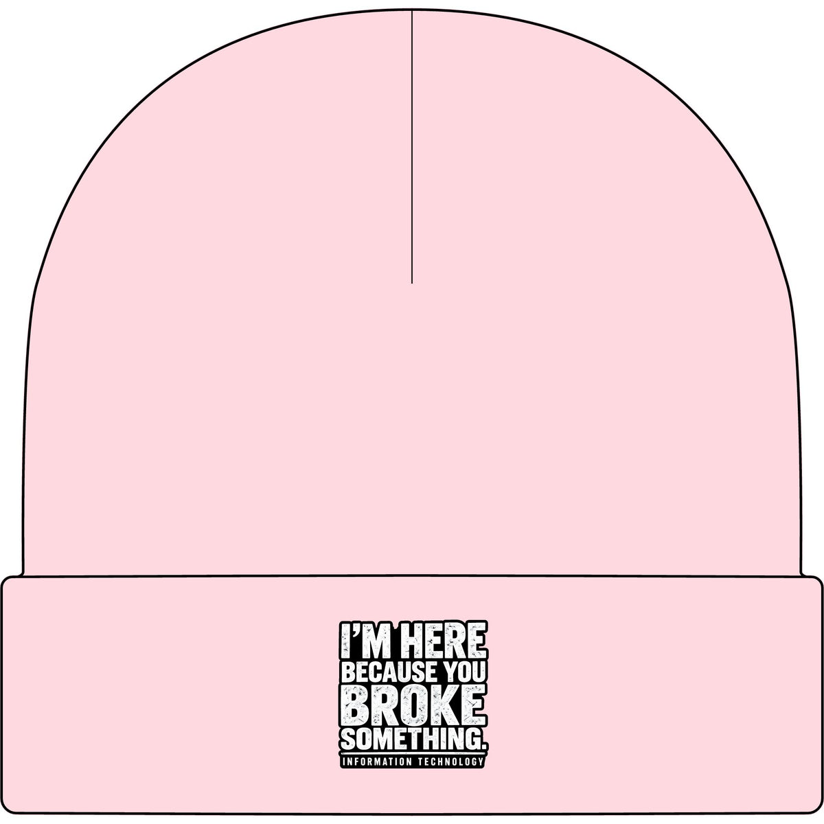 Broke Something - AS Colour 1107 Cuff Beanie