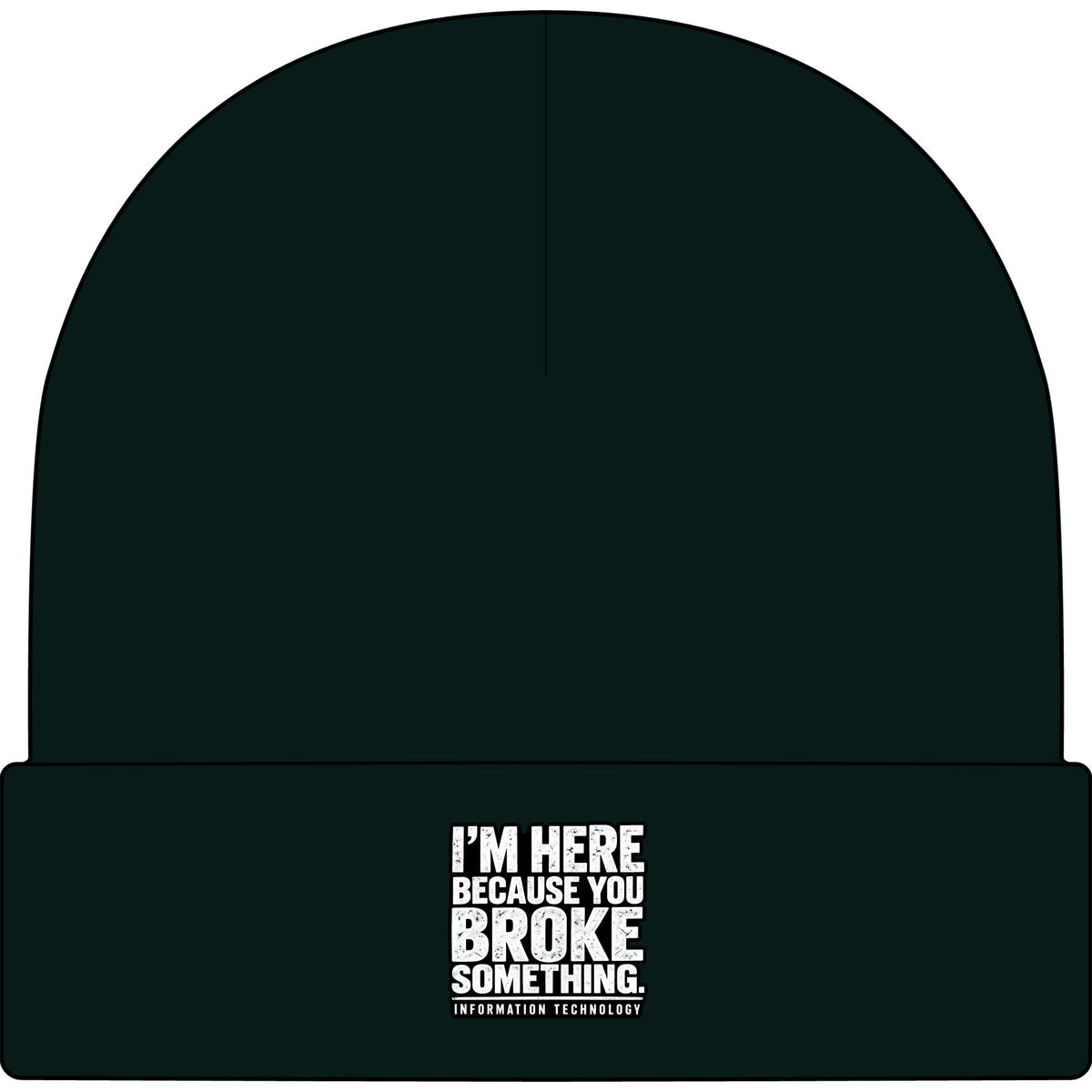 Broke Something - AS Colour 1107 Cuff Beanie