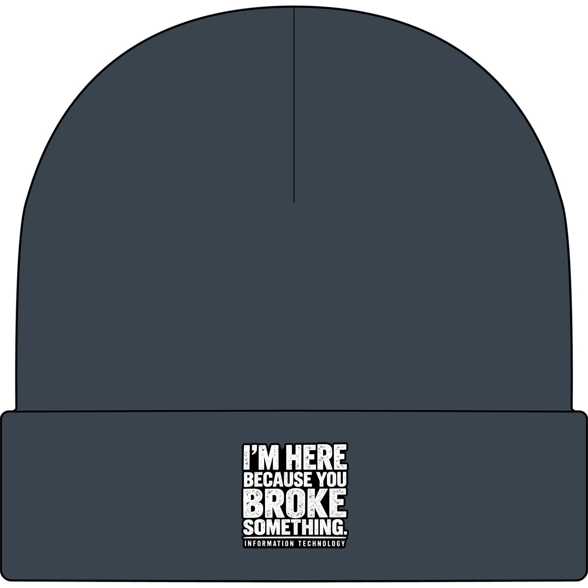Broke Something - AS Colour 1107 Cuff Beanie