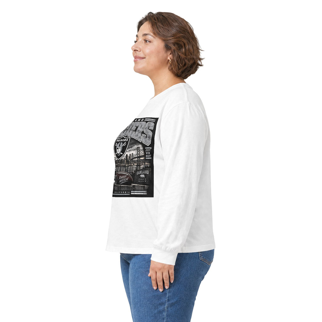 Oakland Raiders Black Heritage - Unisex Ultra Cotton Long Sleeve Tee