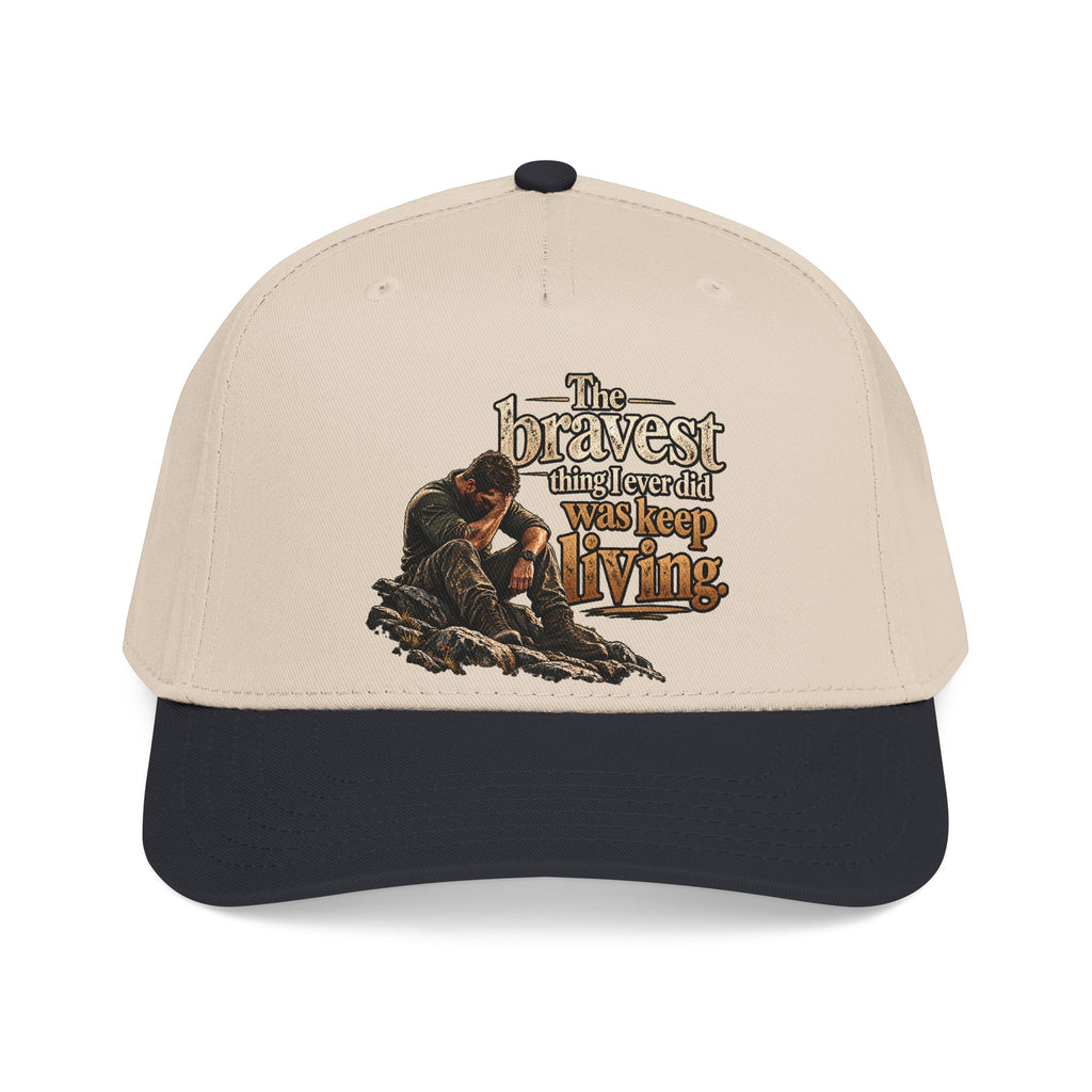The Bravest Thing I Ever Did Was Keep Living - OTTO Baseball Hat
