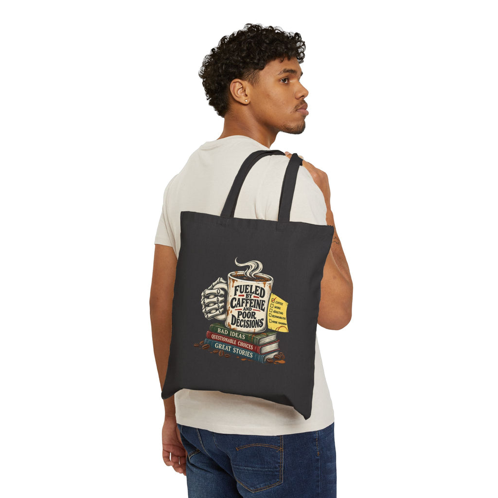 Fueled by Caffeine - Canvas Tote