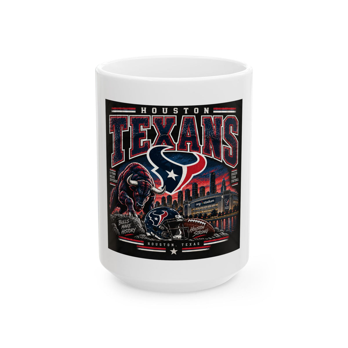 Houston Texans Gridiron Glory - Ceramic Mug 11oz and 15oz