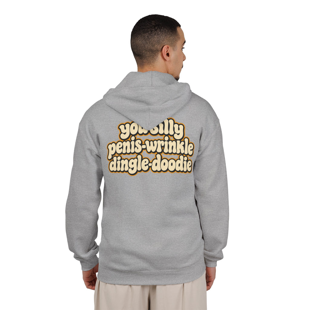 You Silly Penis-Wrinkle Dingle-Doodie - Full-Zip Hooded Sweatshirt