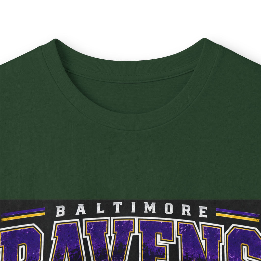 Baltimore Ravens Skyline Tee - Unisex Ultra Cotton Long Sleeve Tee