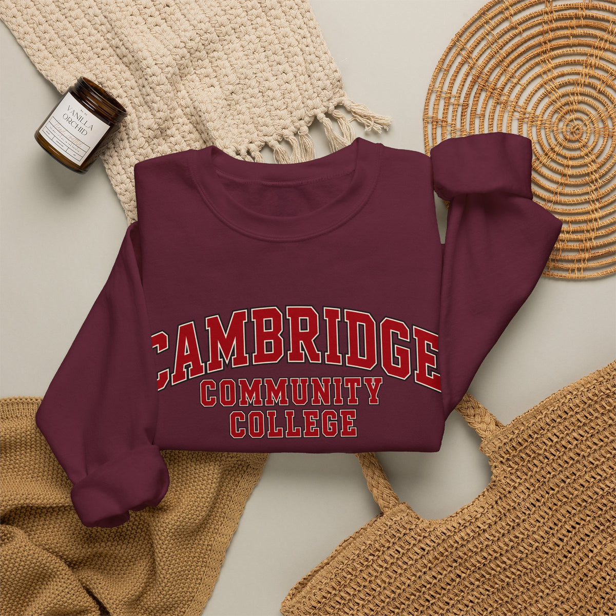 Cambridge Community College - Crewneck Sweatshirt