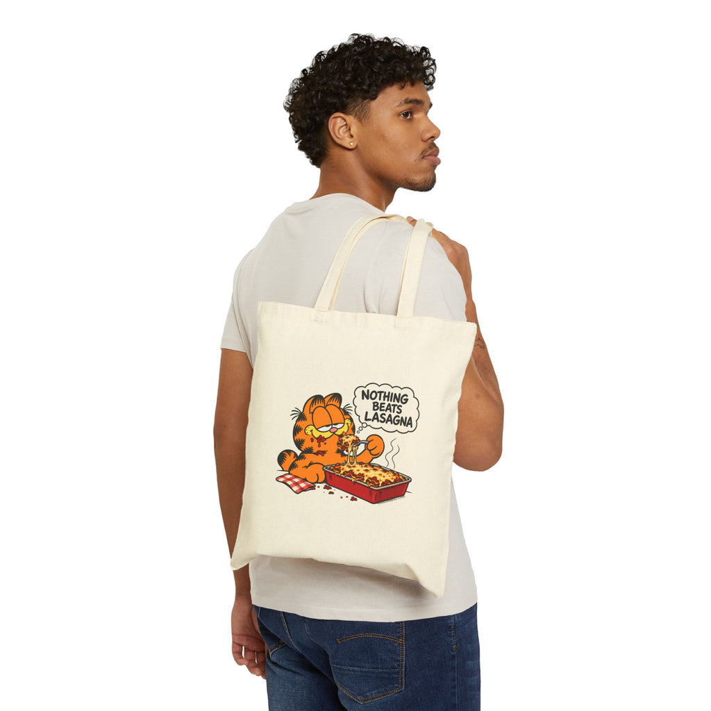 Nothing Beats Lasagna - Canvas Tote