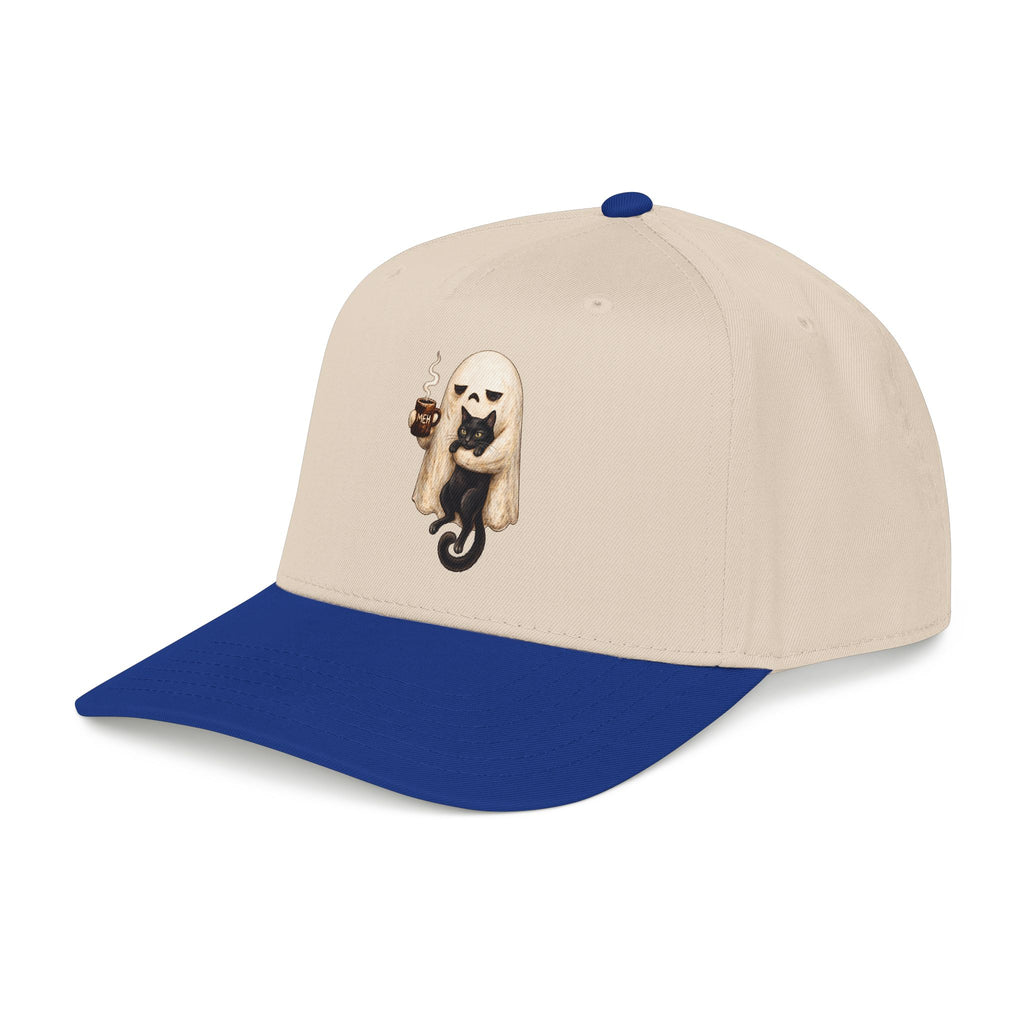 Meh Ghost and Black Cat - OTTO Baseball Hat
