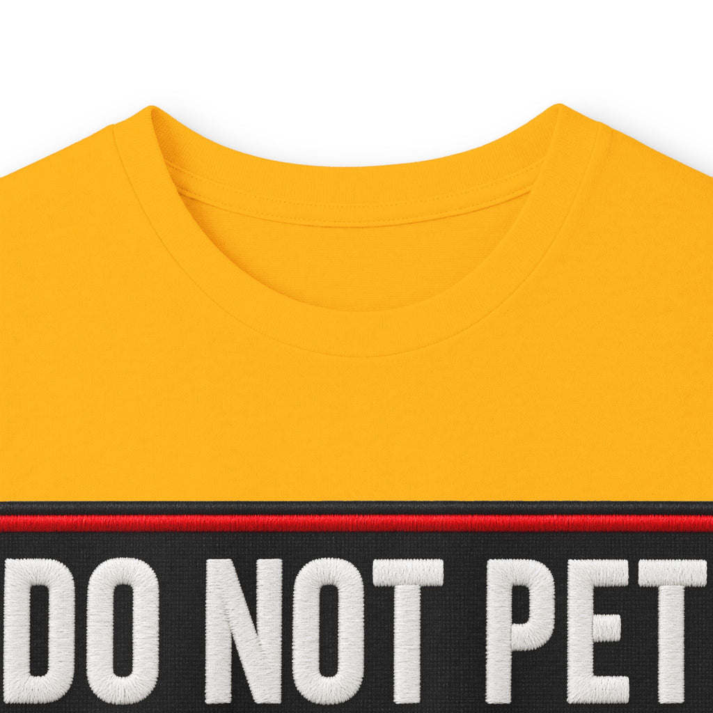 Do Not Pet - Service Dog Patch - Unisex Ultra Cotton Long Sleeve Tee
