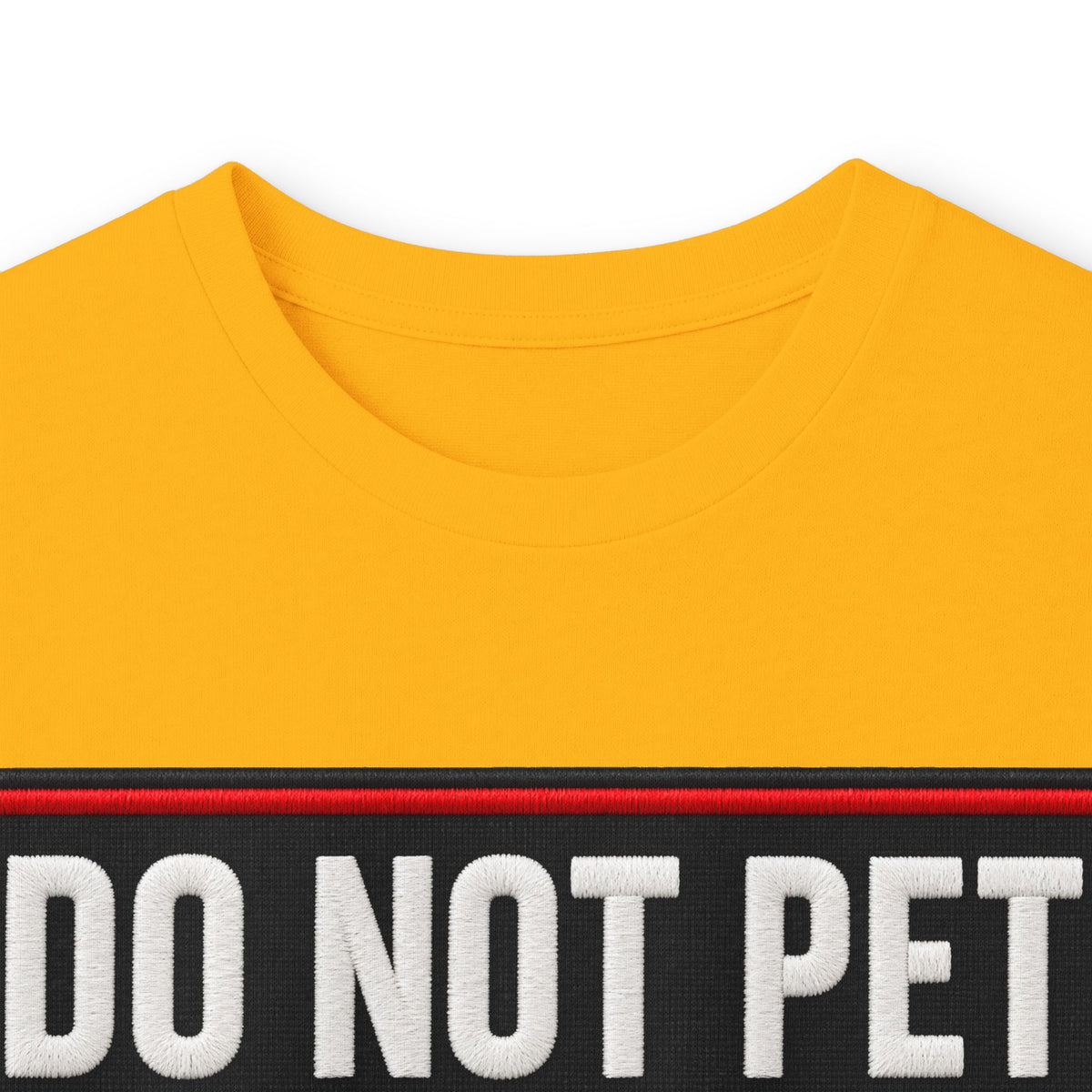 Do Not Pet - Service Dog Patch - Unisex Ultra Cotton Long Sleeve Tee