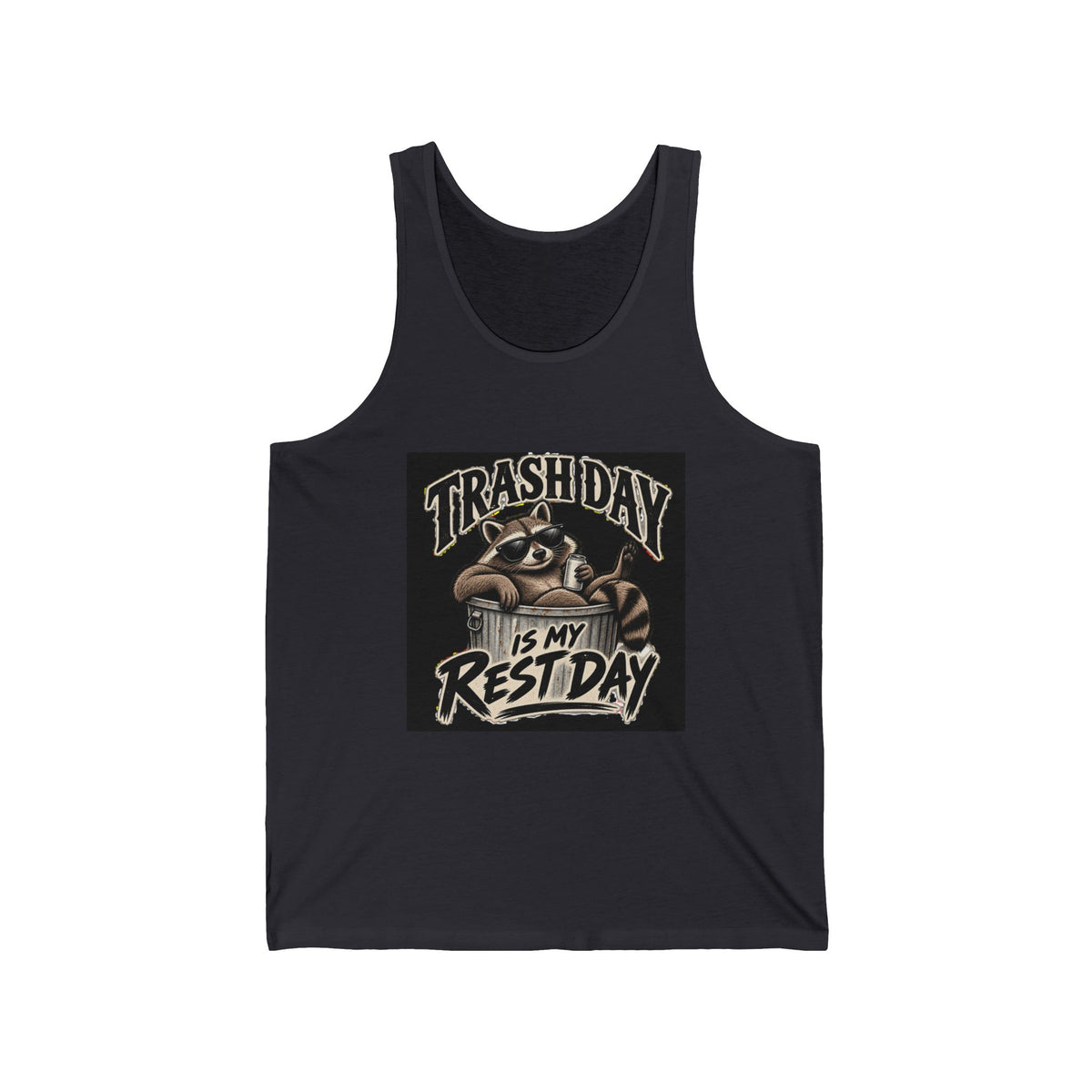 Trash Day Rest Day - Athletic Tank