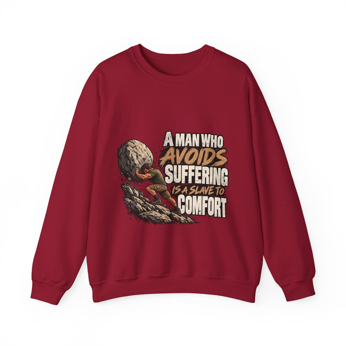 A Man Who Avoids Suffering - Crewneck Sweatshirt
