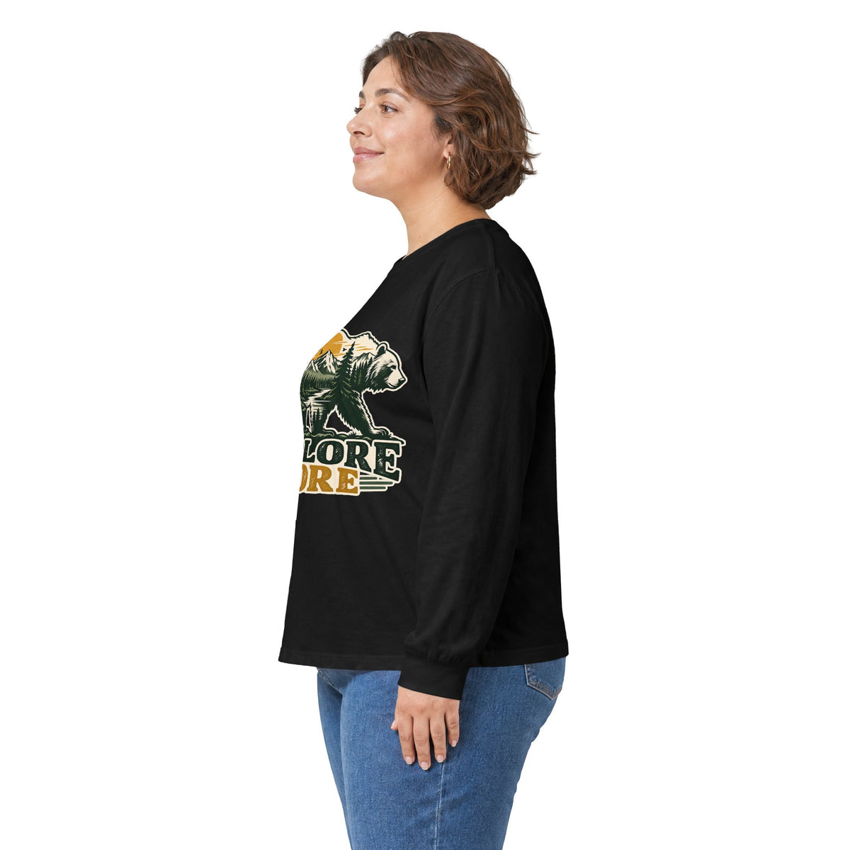Explore More Bear - Unisex Ultra Cotton Long Sleeve Tee