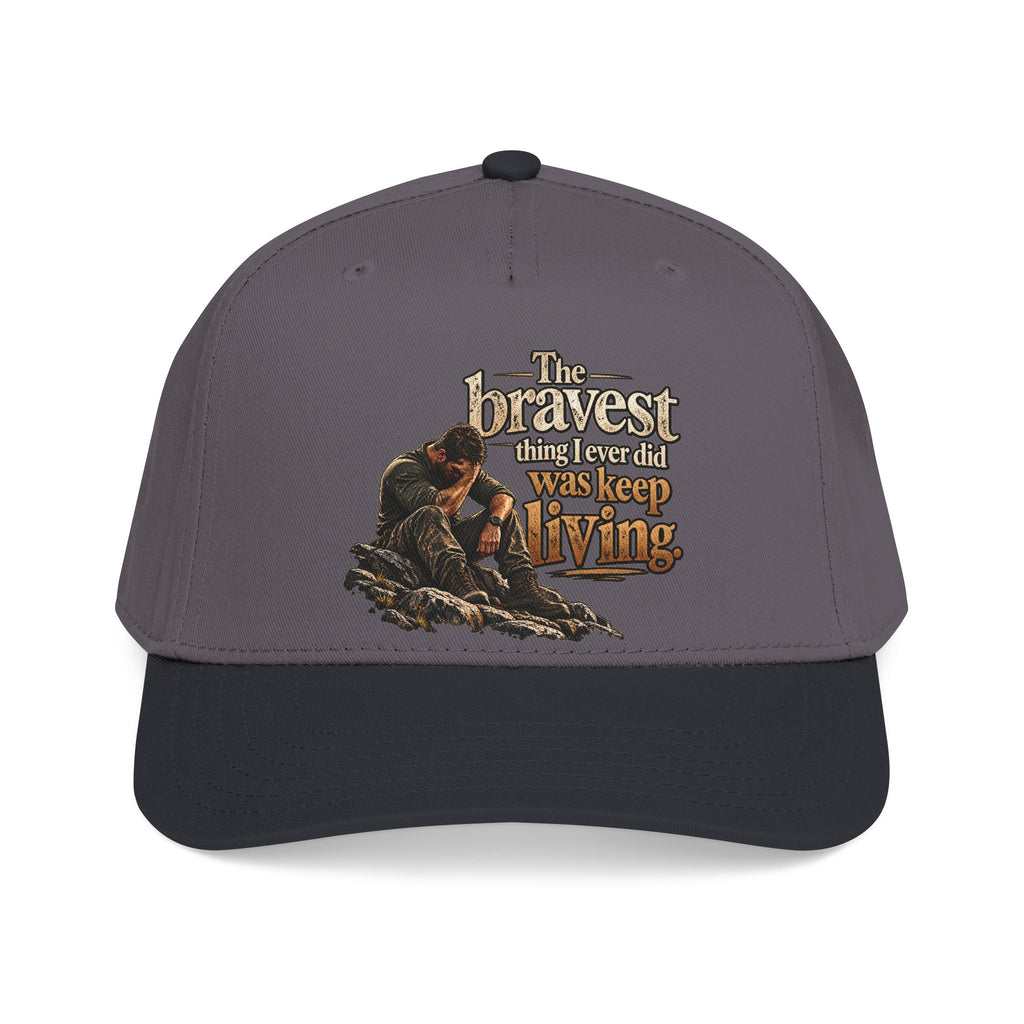 The Bravest Thing I Ever Did Was Keep Living - OTTO Baseball Hat