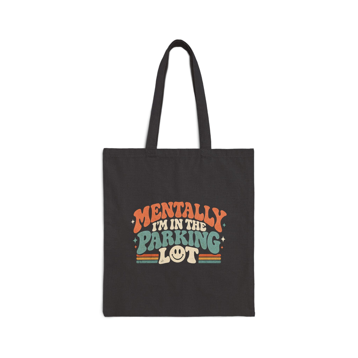 Secretly Plotting Dark Parking - Canvas Tote