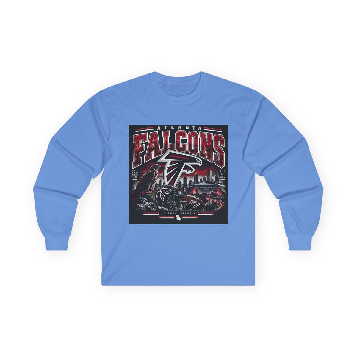 Atlanta Falcons Rise Up - Unisex Ultra Cotton Long Sleeve Tee