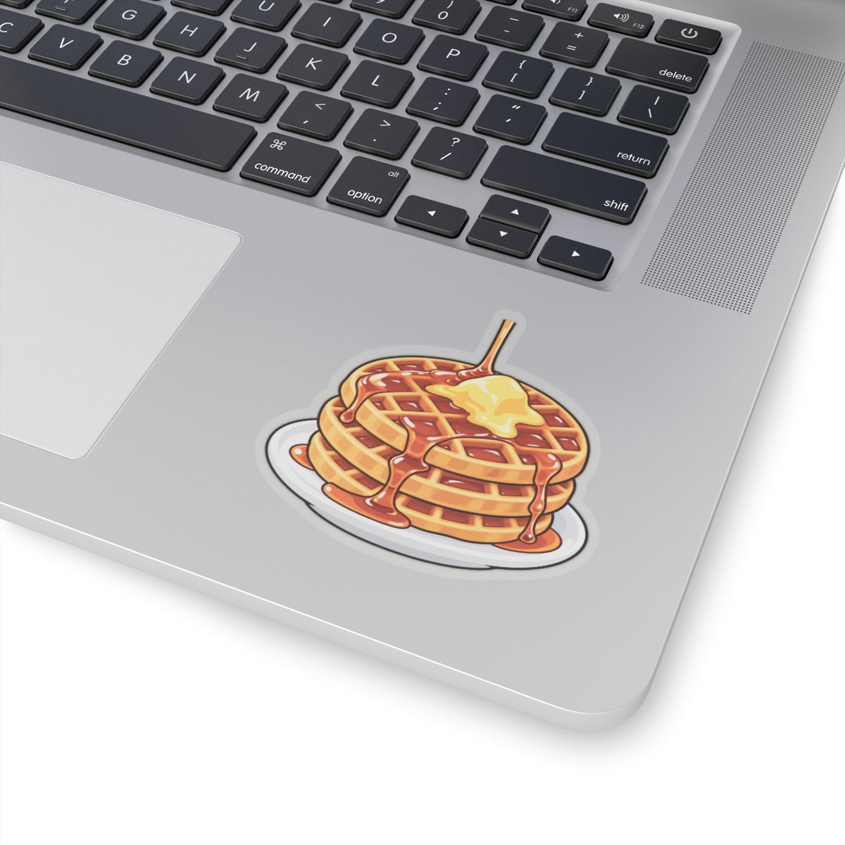 Cartoon Waffles - Kiss-Cut Sticker