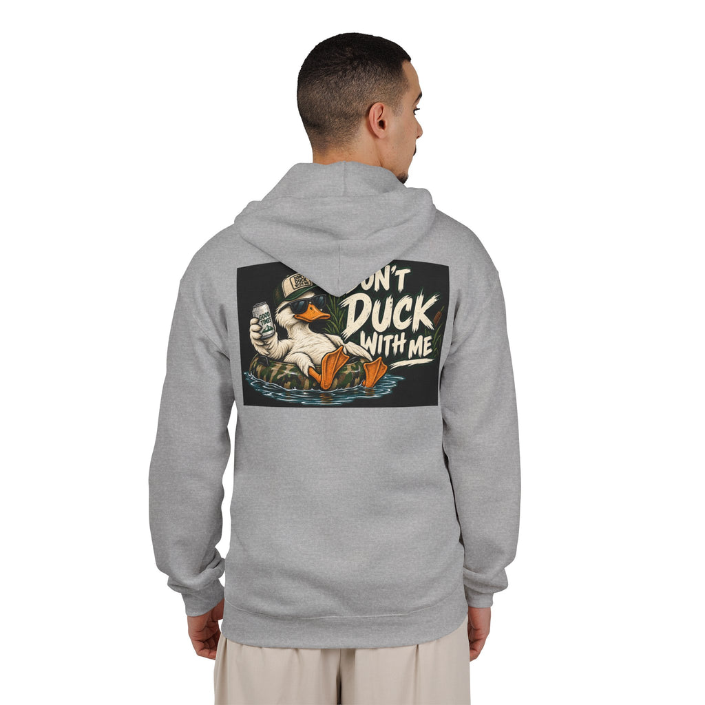 Duck With Me Camo - Full-Zip Hooded Sweatshirt
