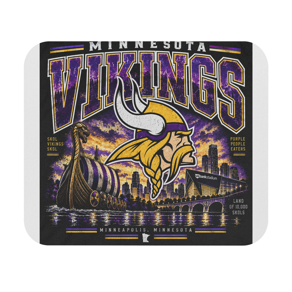 Vikings Legacy Design - Mouse Pad