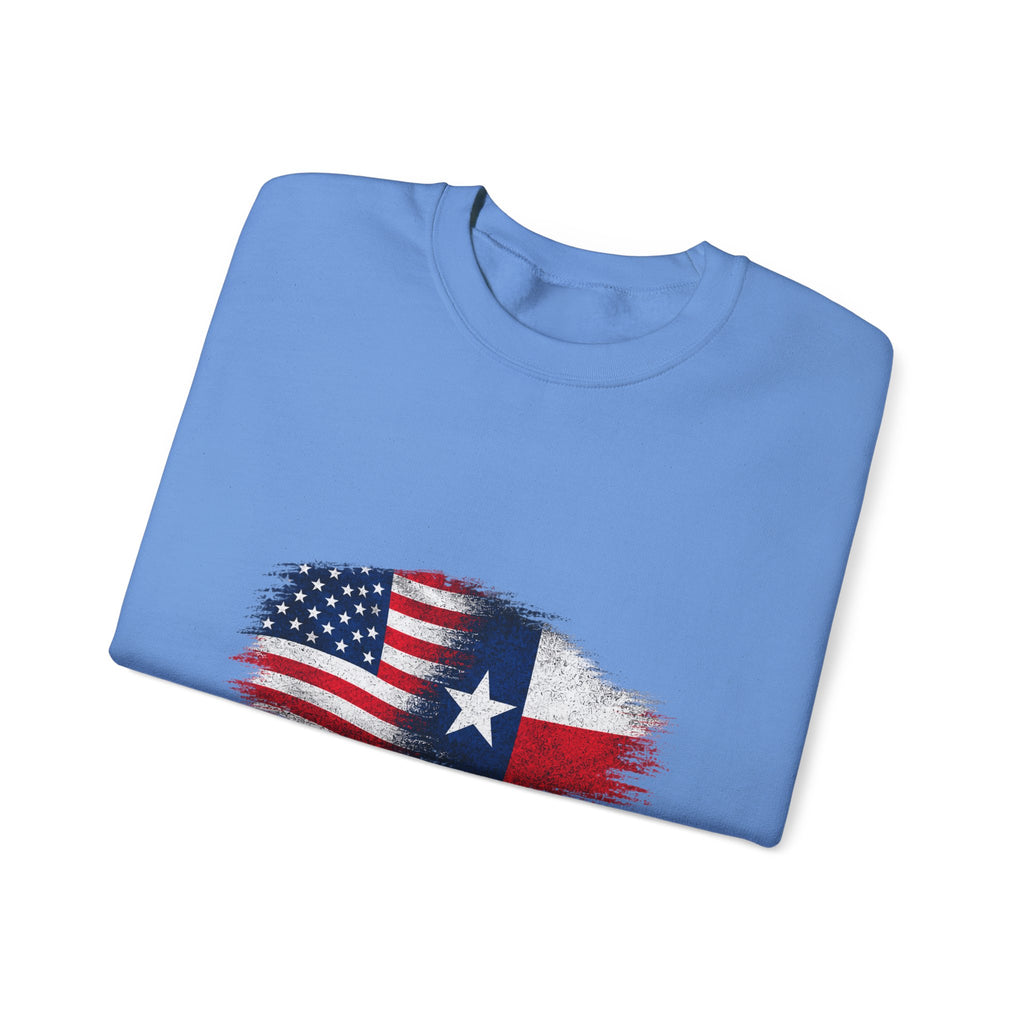 American by Birth, Texan by Choice - Crewneck Sweatshirt