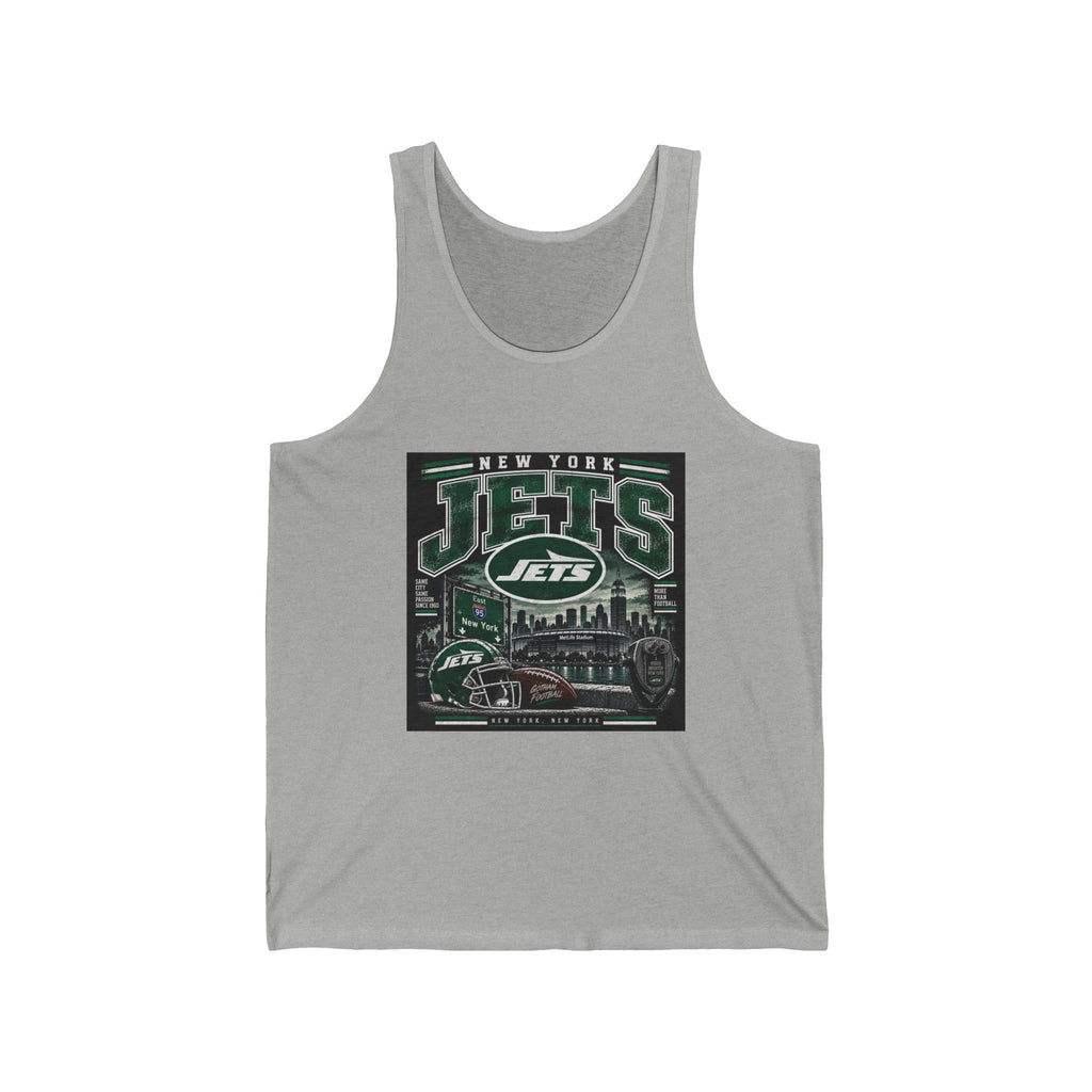 New York Jets Skyline - Athletic Tank