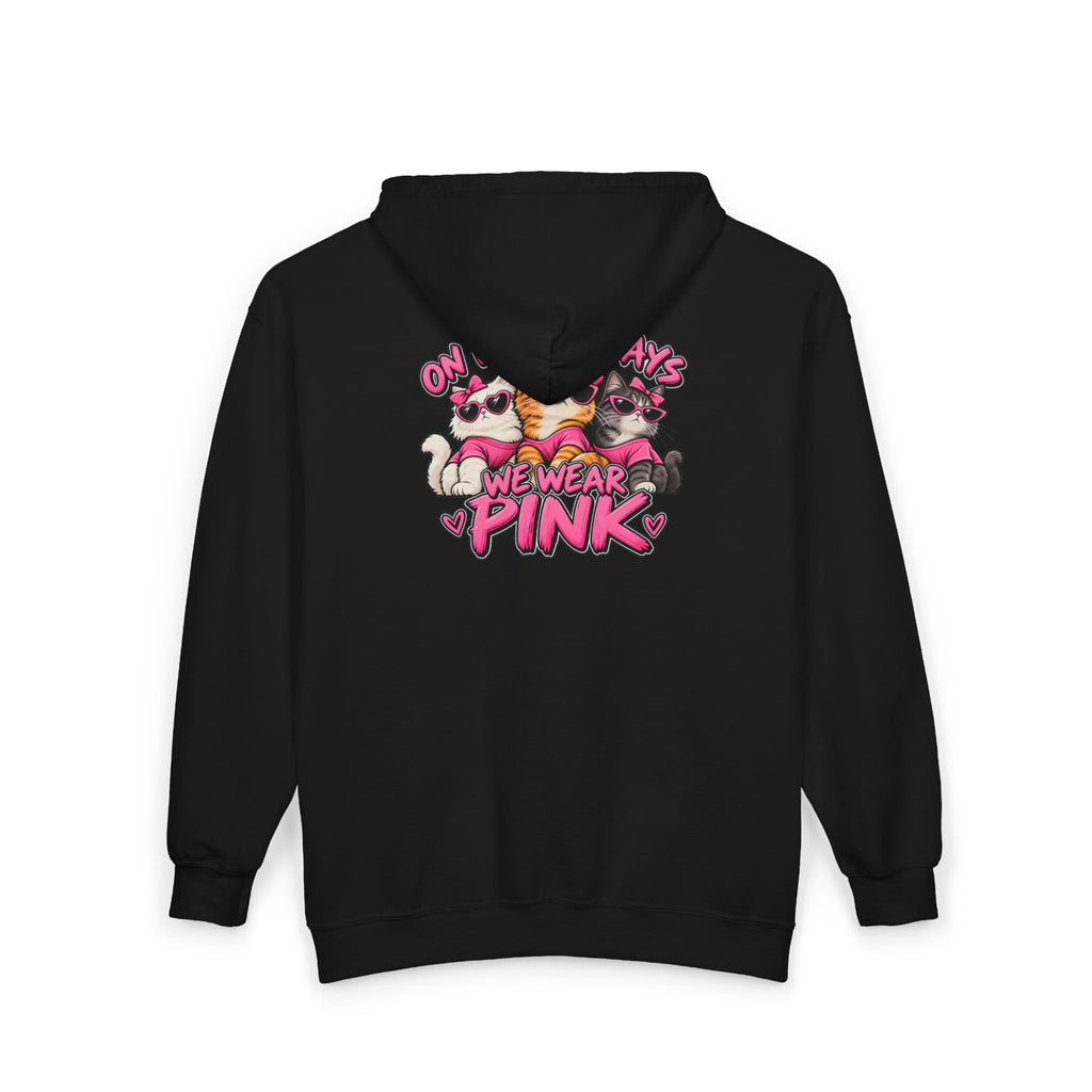 On Wednesdays We Wear Pink - Full-Zip Hooded Sweatshirt