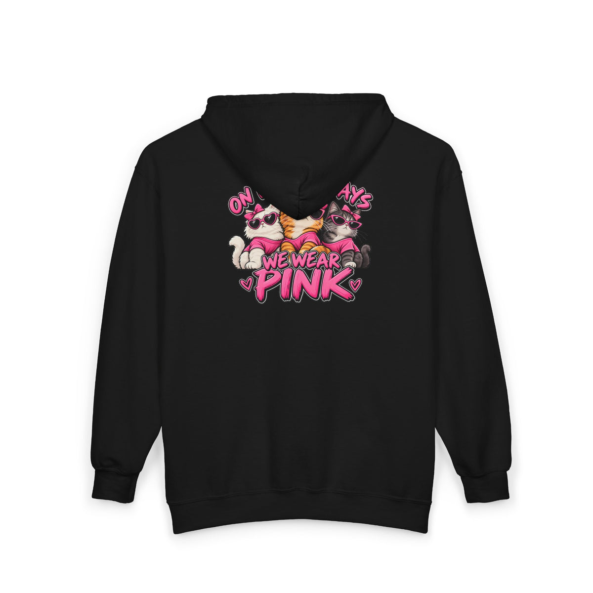 On Wednesdays We Wear Pink - Full-Zip Hooded Sweatshirt
